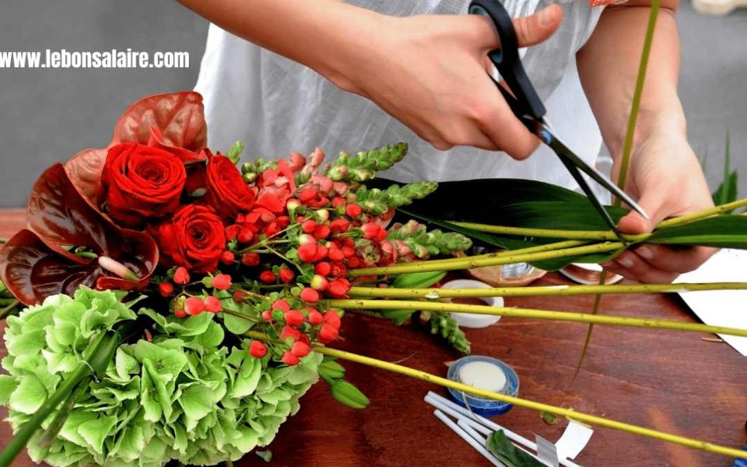 Fleuriste salaire 2025 en France